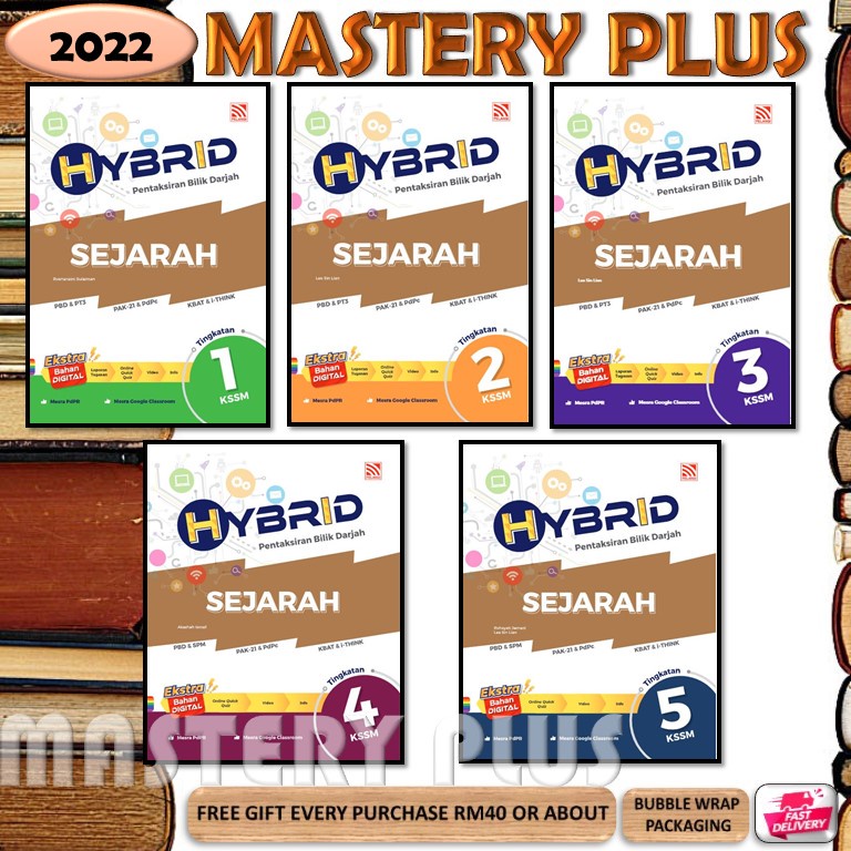 Hybrid PBD SEJARAH Tingkatan 1, Tingkatan 2, Tingkatan 3, Tingkatan 4