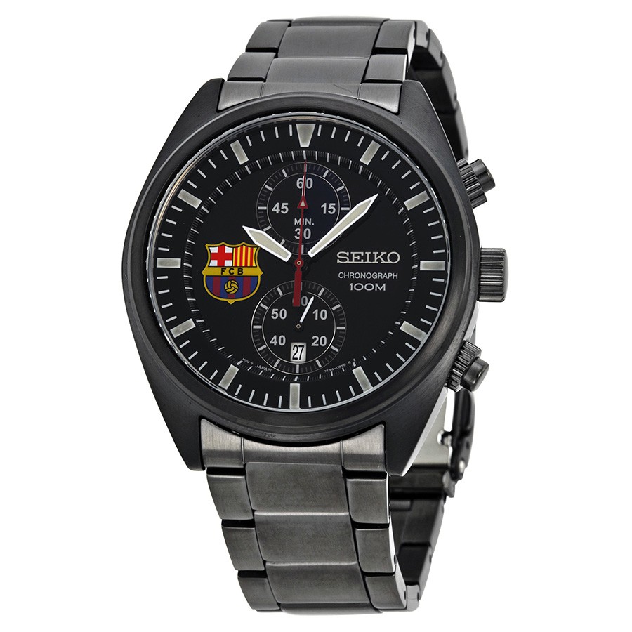 Seiko FC Barcelona Chronograph Men&amp;apos;s Watch SNN267 | Shopee Malaysia