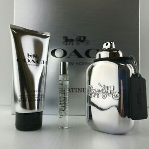 Coach Platinum Gift Set For Men Shopee Malaysia