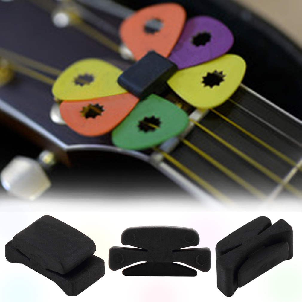 Guitar HeadStock Pick Holder Rubber Musical instruments Shopee Malaysia