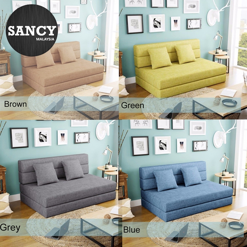 Sancy Lazy Sofa Bed Tatami Foldable Double Bedroom Living Room