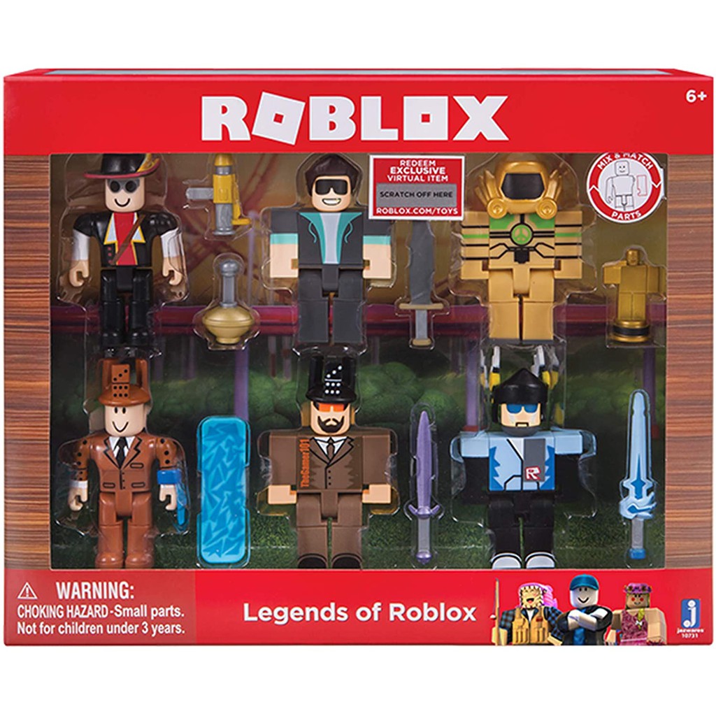 Roblox Action Collection - Legends of Roblox Six Figure Pack | Shopee ...