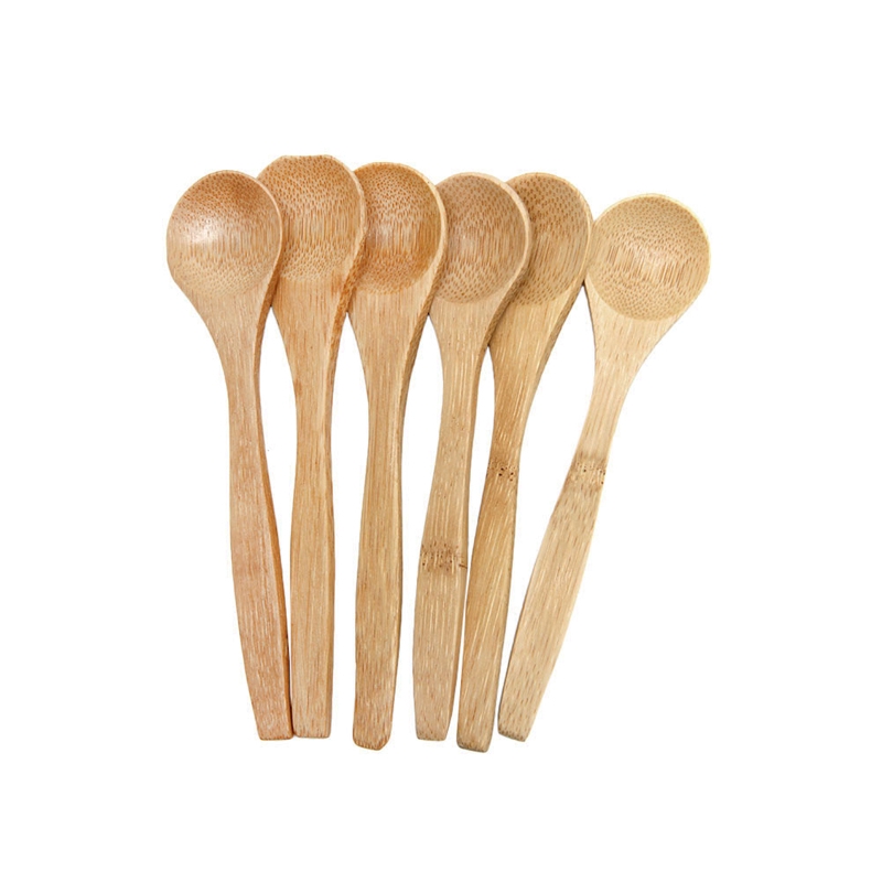 Wooden Spoon,Hunpta 1PCS Wooden Spoon Bamboo Utensil Drinking Tools Kitchen Gadget Khaki 