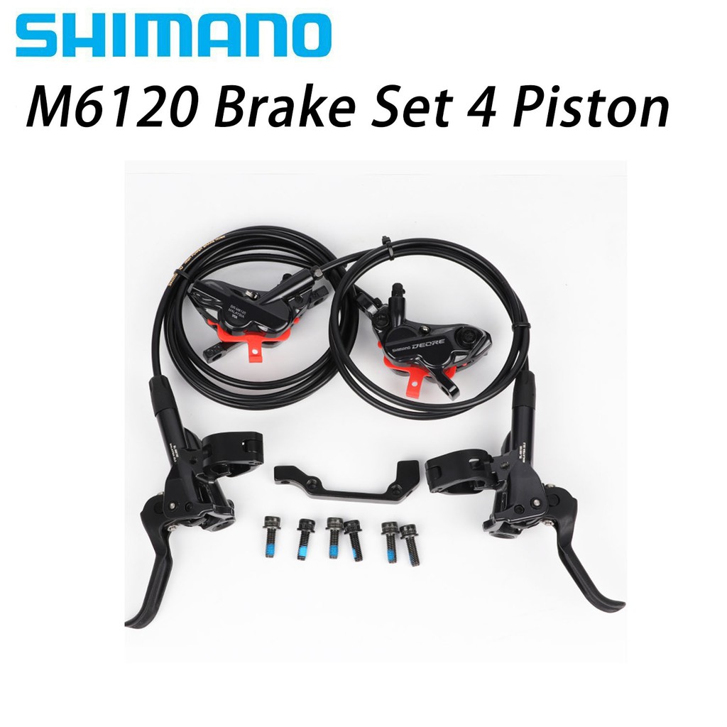 shimano m6120 brake set