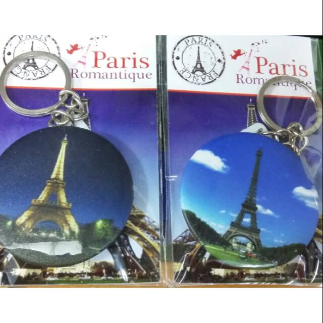 GANTUNGAN French paris france eiffel Tower key chain Souvenir