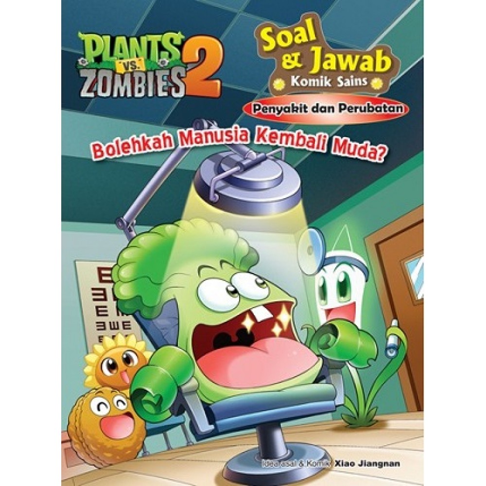 Plants VS Zombies 2：Komik Sains-PENYAKIT DAN PERUBATAN: Bolehkah Manusia Kembali Muda? UPH BM