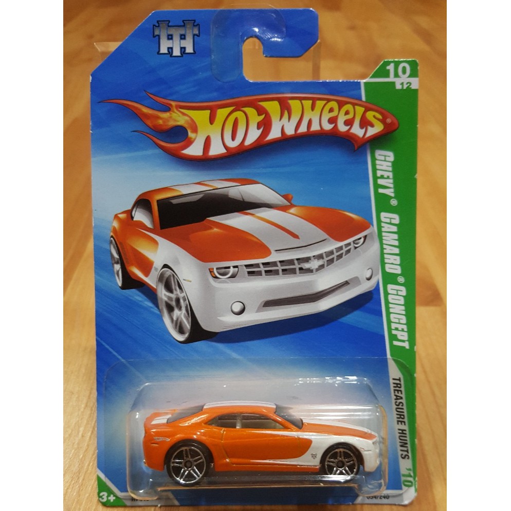 HOTWHEELS CHEVY CAMARO CONCEPT ORANGE TREASURE HUNTS VVHTF | Shopee Malaysia