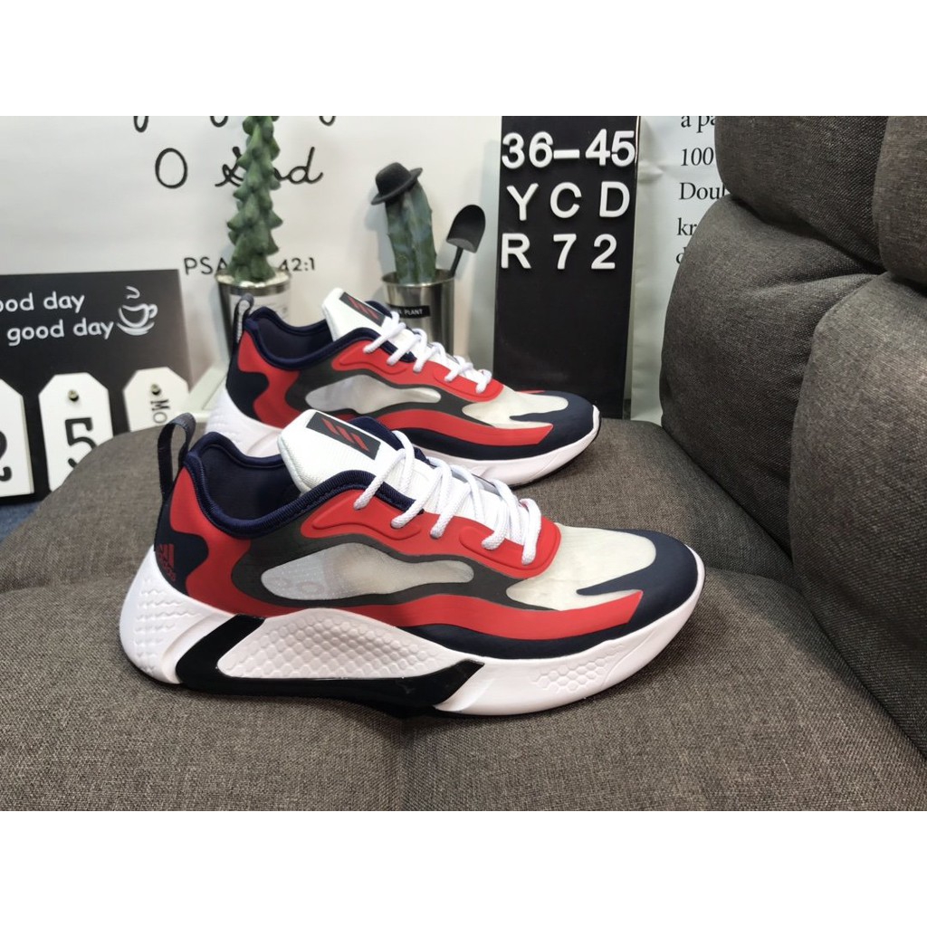 Adidas Swift Run J 2019 Korean version of the new white and red 