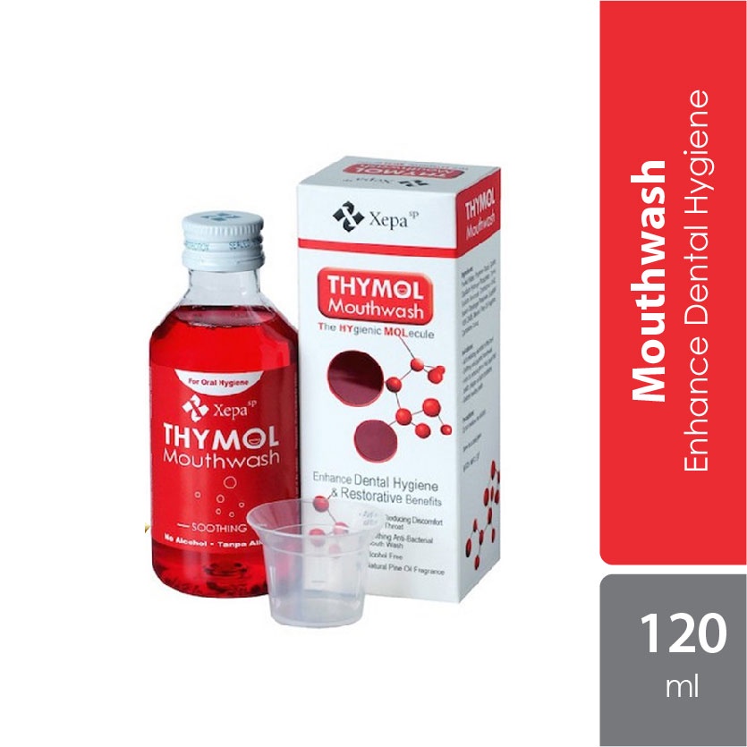 [EXP6/2025] Thymol Mouthwash 120ml Shopee Malaysia