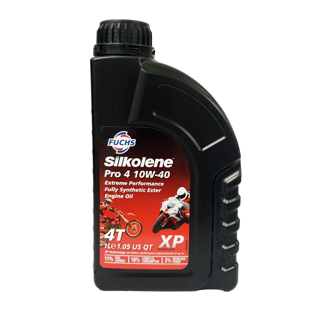 undefinedundefinedSilkolene Pro 4 10W40/10W50/15W50/(FUCHS) Fully Synthetic Ester 4T |  Shopee Malaysia