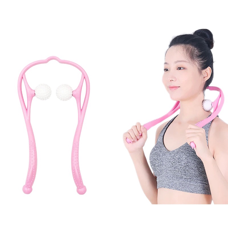 Neck Massage Tool Pressure Relieve Hand Roller Massage Neck Shoulder