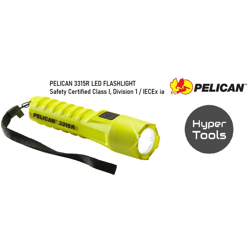 PELICAN Explosion Proof LED Flashlight 3315R 132 Lumens Shopee Malaysia