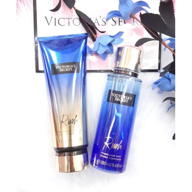Victoria's secret mist+lotion Rush 250ml 100%original New | Shopee Malaysia