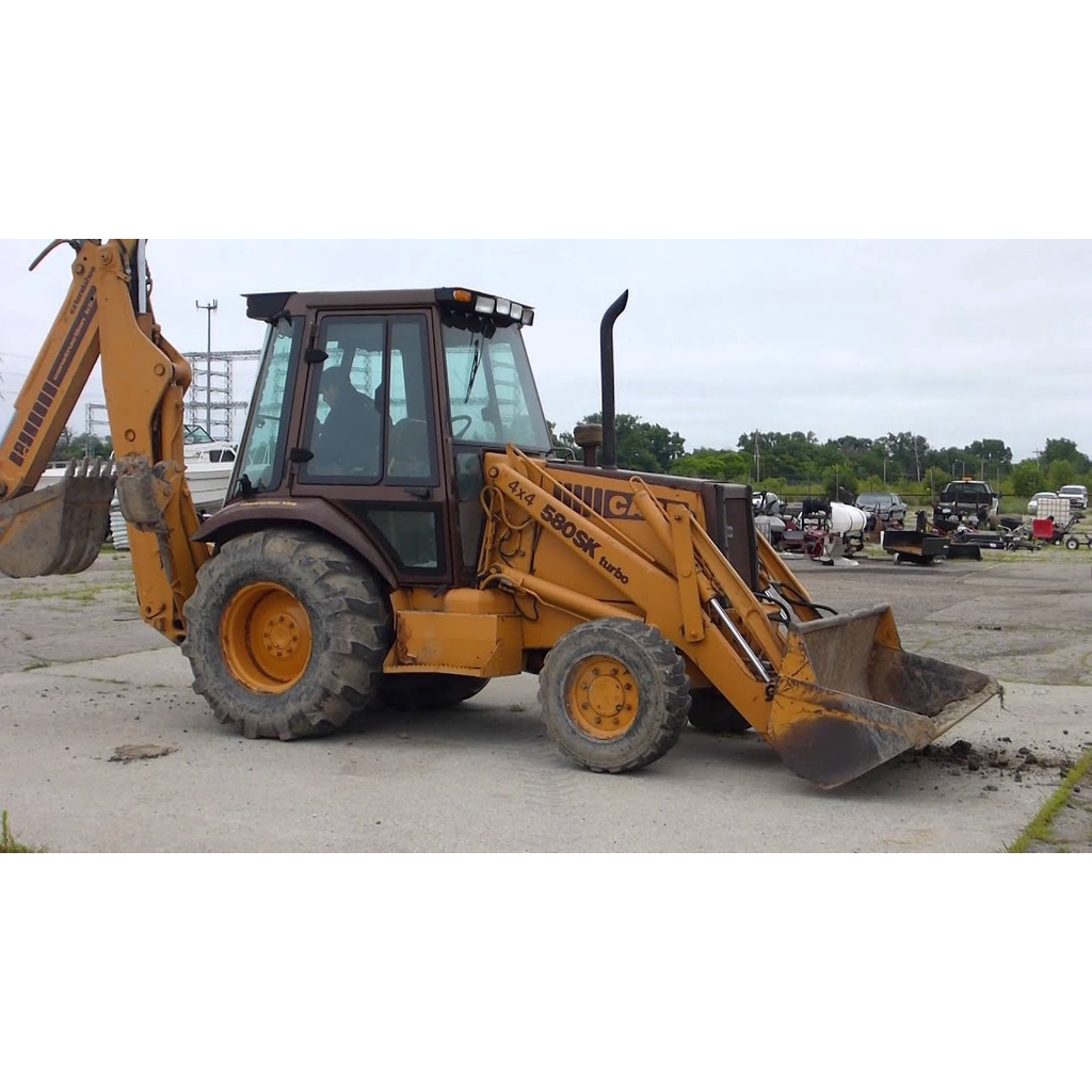 CASE TRACTOR 580 SUPER K 580SK BACKHOE LOADER WORKSHOP SERVICE MANUAL IN PDF FORMAT EBOOK