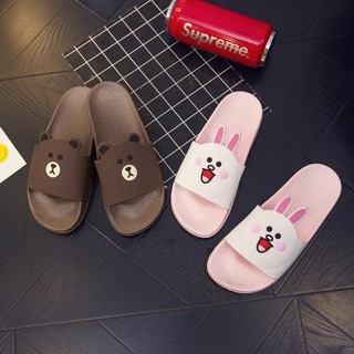  READY STOCK KASUT SANDAL  SLIPPER LINE MURAH BEAR RABBIT 