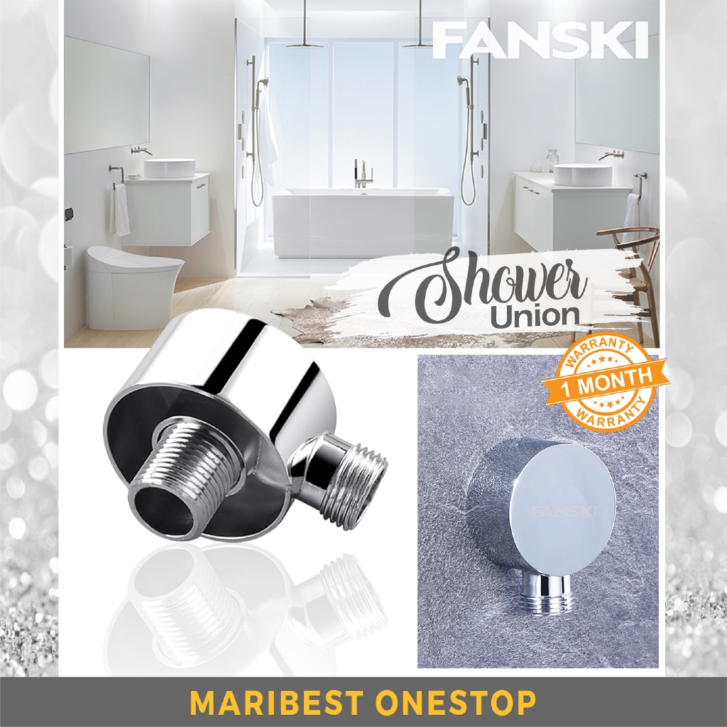 FK17WO FANSKI HIGH QUALITY Half Inch Brass Chrome Concealed Shower