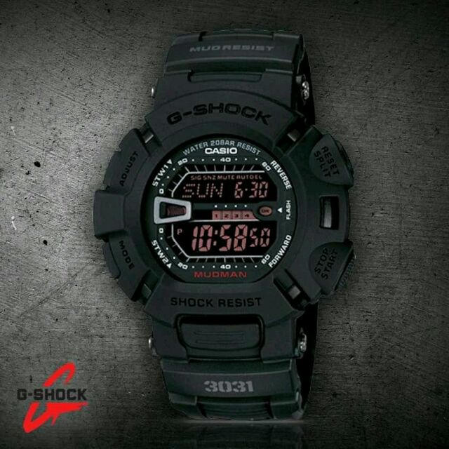 jam g shock mudman