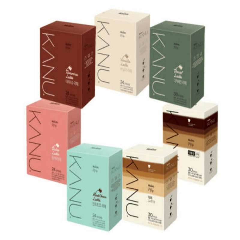 Maxim kanu coffee instant coffee - 1 stick (white/mocha gold/latte/roast americano/tiramisu/mint choco/vanilla)