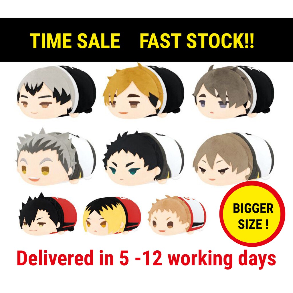 bokuto and akaashi plush