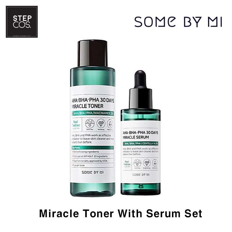 some by mi toner and serum