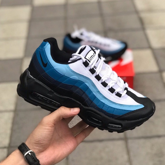 nike 95 black and blue