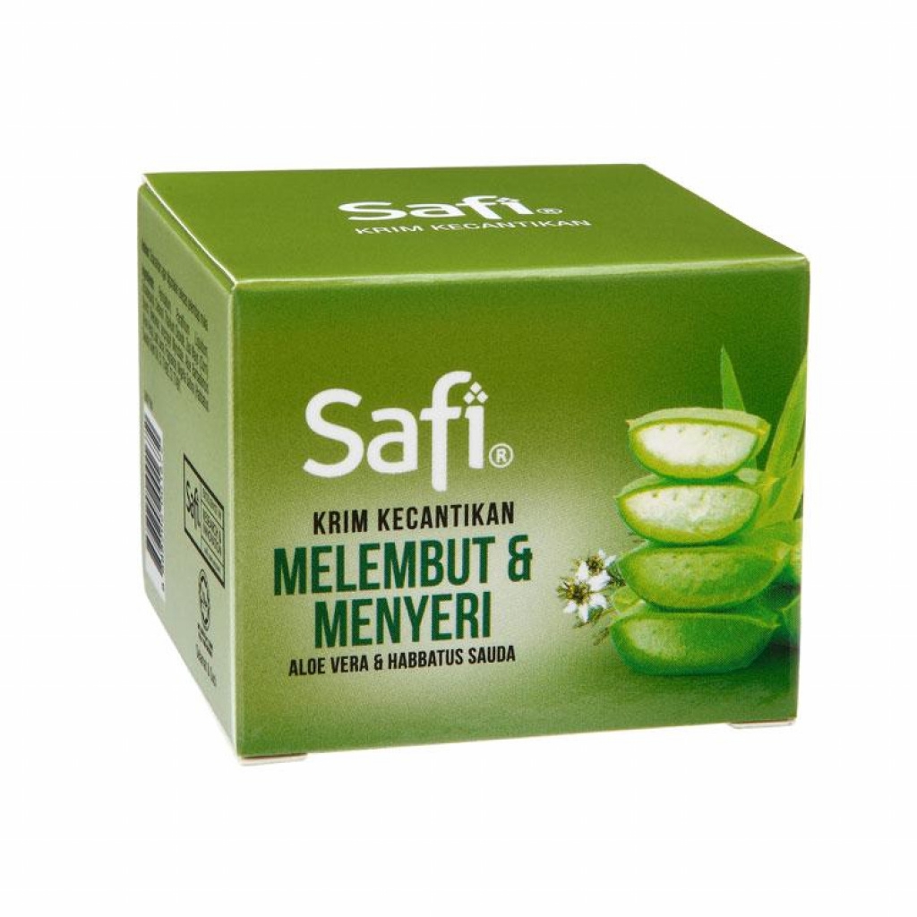 Safi Pelembap Muka Sari Pokok Lidah Buaya 60g | Shopee ...