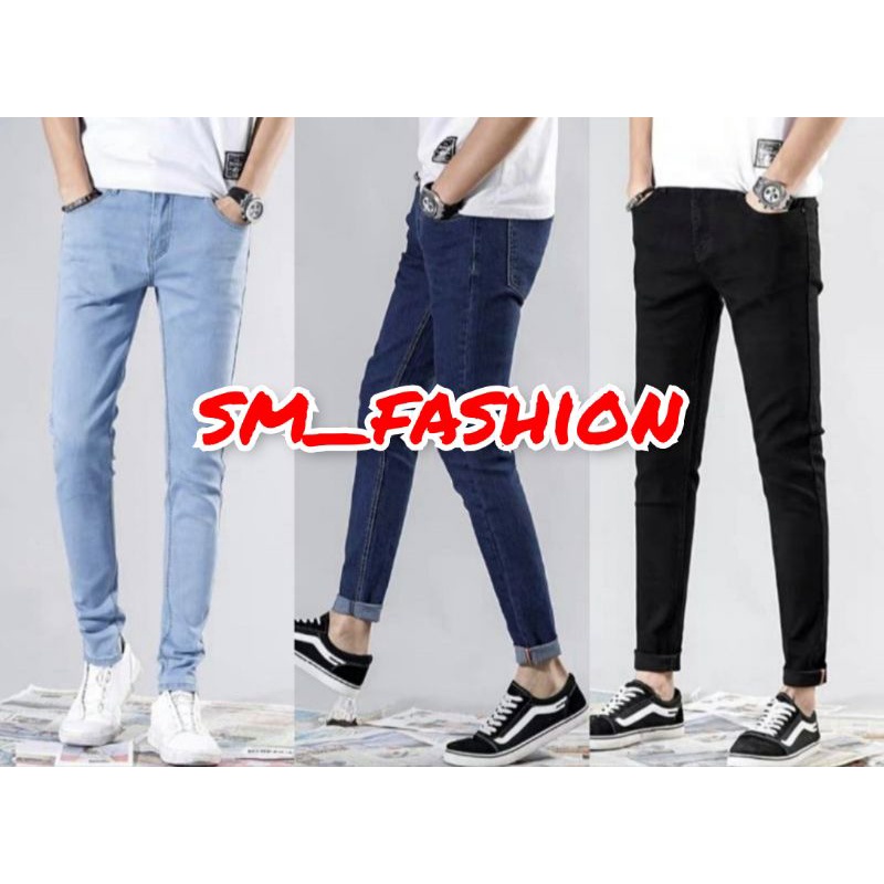 ??[READY STOCKS] Size (26-40)Skinny/Slim Fit Jeans Pants For Men & unisex material??