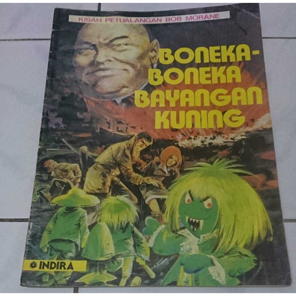 Bob Morane Adventure Story - Yellow Shadow Doll - indira - stock 2