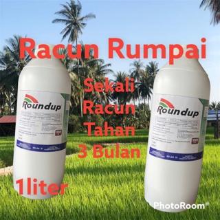 1liter /Racun Round-Up / Racun Rumpai @ Racun Rumput / Racun Lalang ...