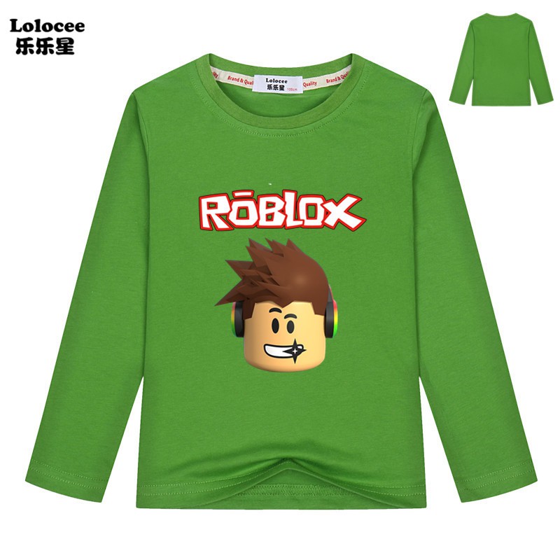 Spring Kid Boys Baby Roblox T Shirt Long Sleeve Children Cartoon Tee Costume Shopee Malaysia - 2019 kids clothing children spring clothing roblox long sleeve roblox t shirts boysgirls mask hoodies sweatshirts cotton coats from mumstore 869