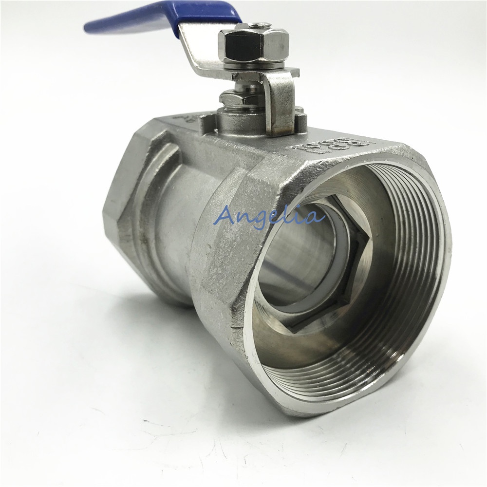 Premium Purpose 1/4" 3/8" 1/2" 3/4" 1" 2" Stainless Steel 304 One Piece Ball Valve Water Oil Air DN08 DN10 DN15 DN20 ... - Image 4