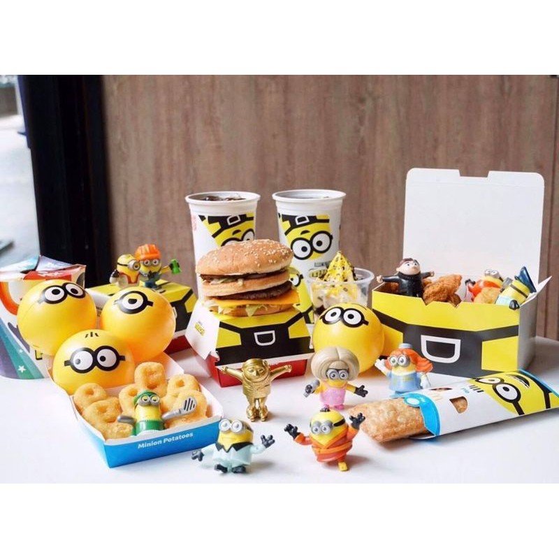 Minions Happy Meal Mcdonald S Week 1 2 3 4 5 And 6 The Rise Of Gru Shopee Malaysia