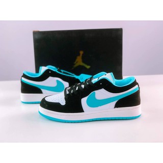 Sneakers Nike Air Jordan 1 Low Island Green Multicolour Shopee Malaysia