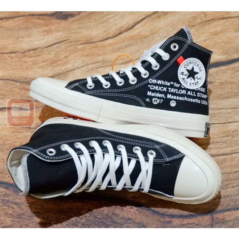 SEPATU CONVERSE x OFF WHITE CHUCK TAYLOR ALL STAR 70'S | Shopee Malaysia