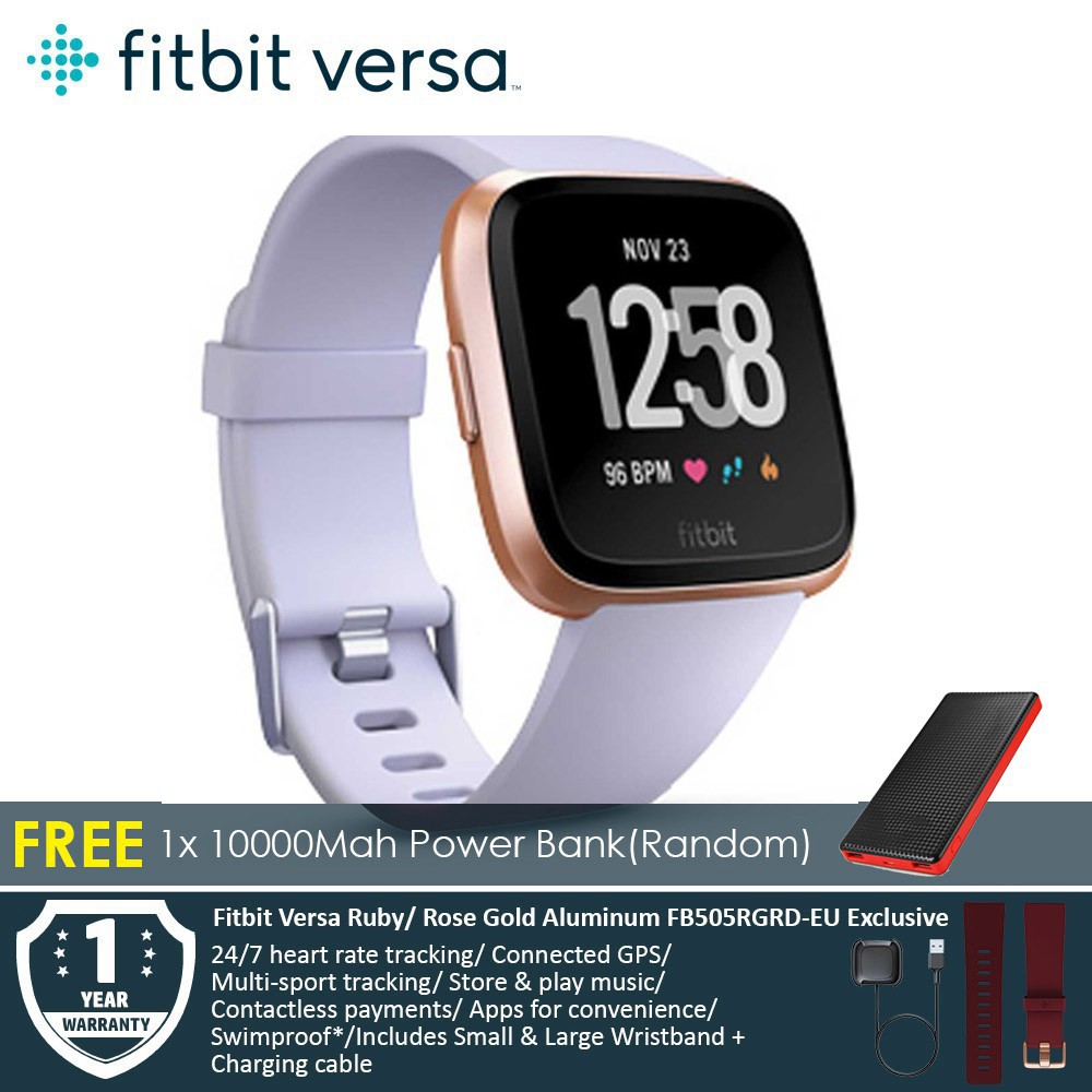Fitbit Versa Health \u0026 Fitness Smart 