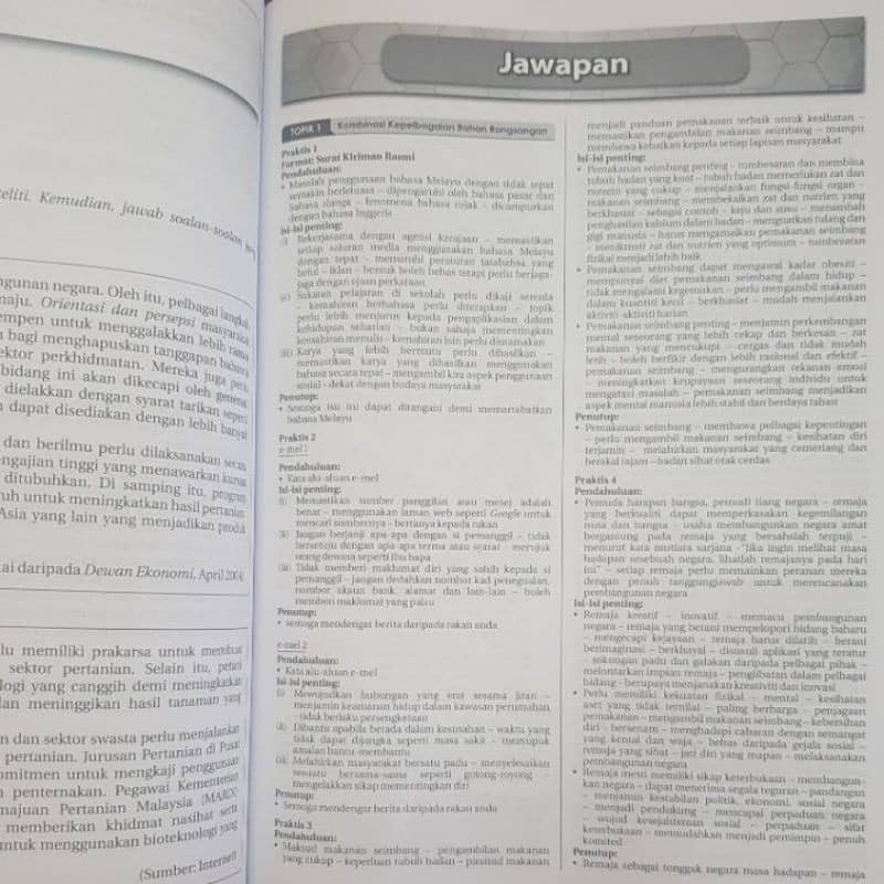 Praktis Topikal Spm Bahasa Melayu Tg 4 Farmat 2021 Shopee Malaysia