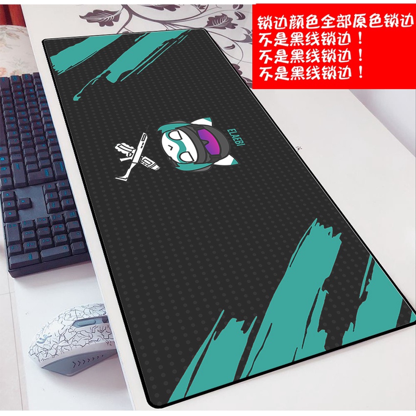 Rainbow 6 700x300 mouse pad extra large 3mm game thickened non slip