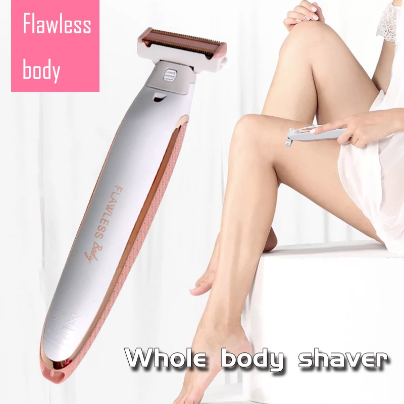 NEW women flawless Body Care Electric Hair Remover Shaver Painless Beauty Tools | Shopee Malaysia