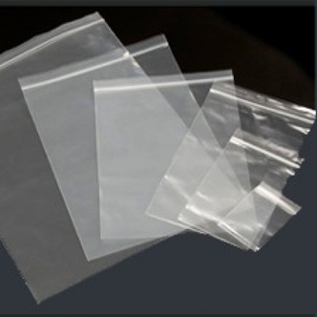 100pcs Large Zipper Bag Zip Bag Lock Plastik Zip Travel Storage Plastic Bag  Transparent Sealable Food Grade with Invoice
