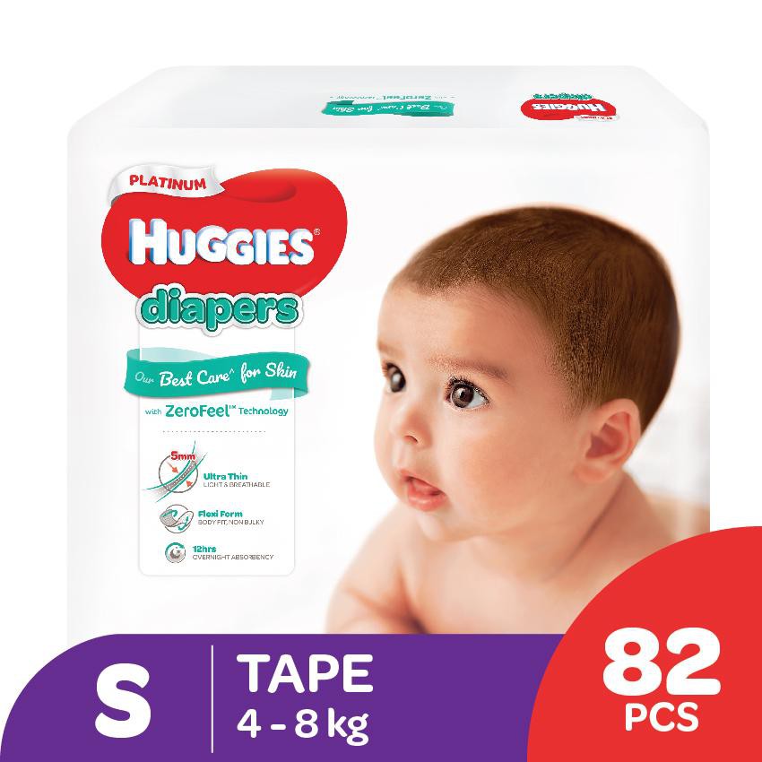 Huggies Platinum Diaper Jumbo Pack S82 / M64 / L54 Shopee Malaysia