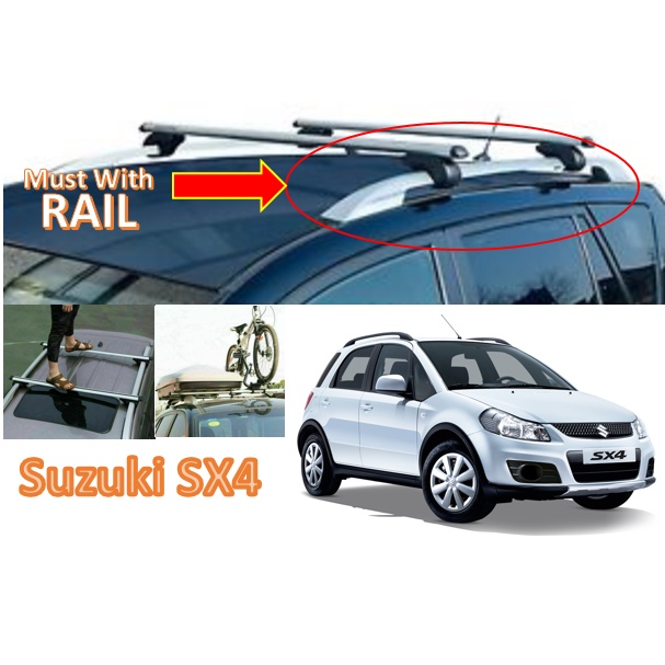 Suzuki SX4 New Aluminium universal roof carrier Cross Bar Roof Rack Bar Roof Carrier Luggage Carrier