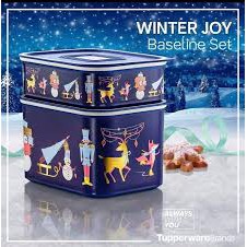 Tupperware Winter Joy Baseline Set (2pcs in a set)