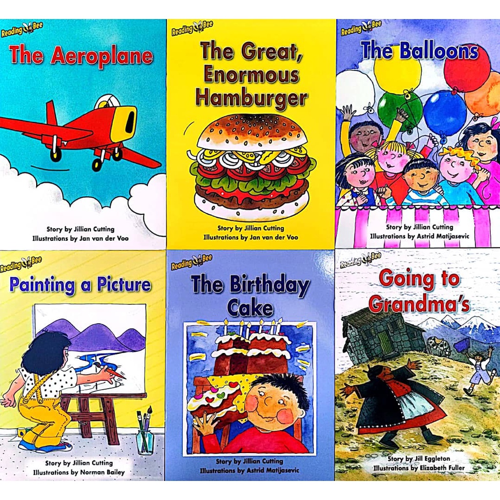 Reading Bee Kids English Storybooks Suitable for age 3 5 Years Old Cheap Murah Buku
