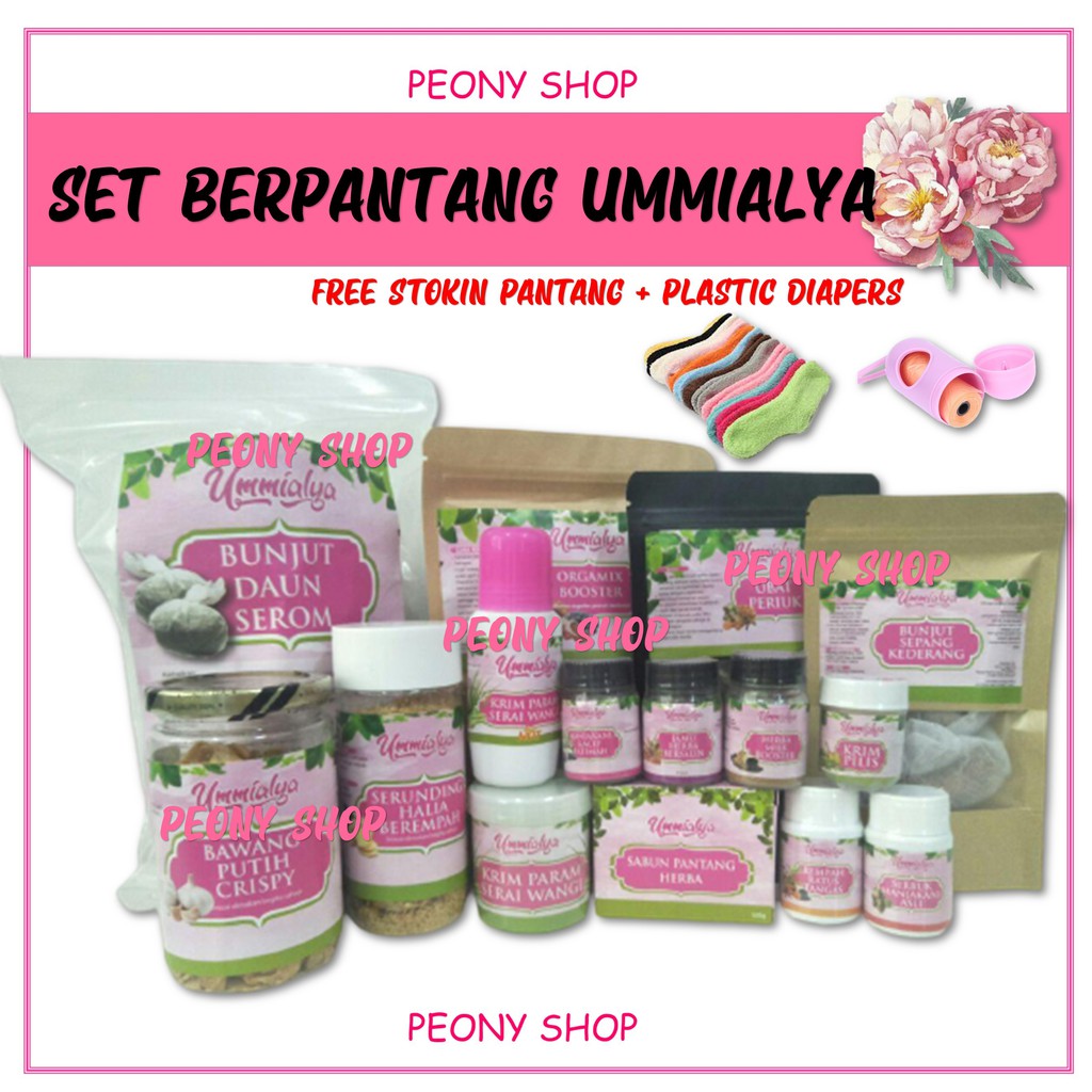 SET PANTANG BERSALIN / SET BERPANTANG [LOOSE ITEM 