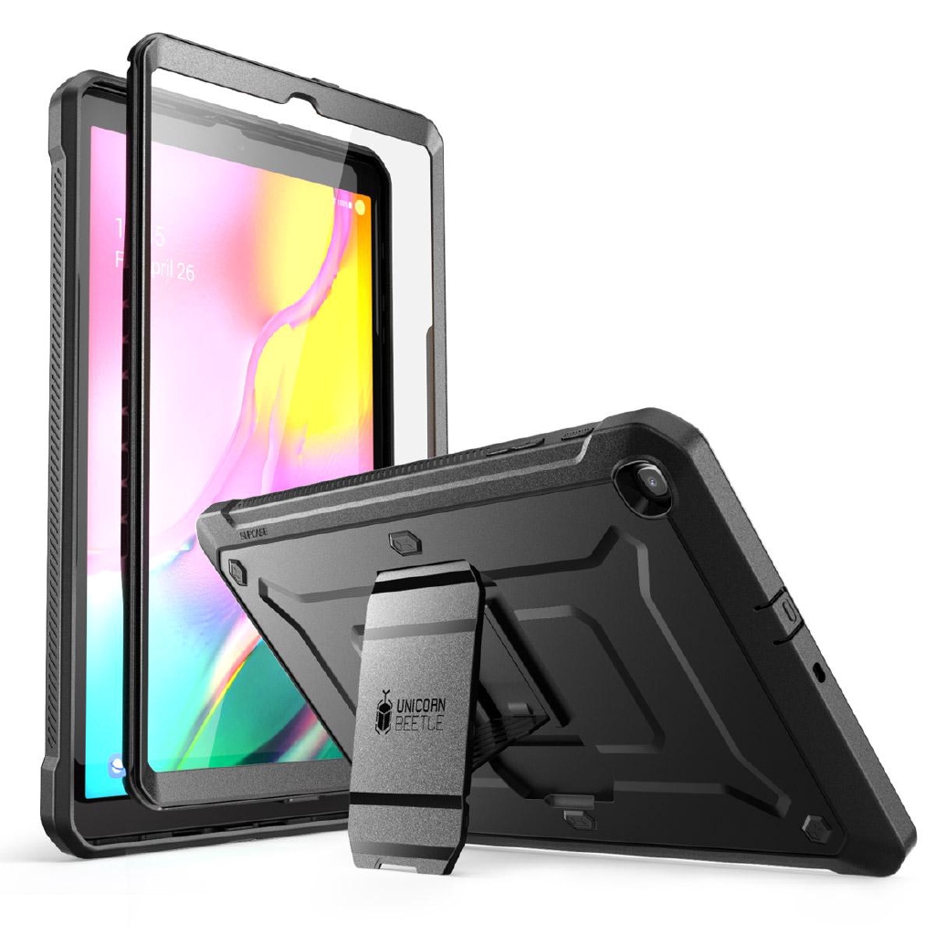 Shockproof Full Body Rugged Stand Back Cover Built-in Screen Protector for Galaxy Tab S5e SM-T720//SM-T725 2019 Release Tablet Heavy Duty MoKo Case Fit Samsung Galaxy Tab S5e 2019, Black