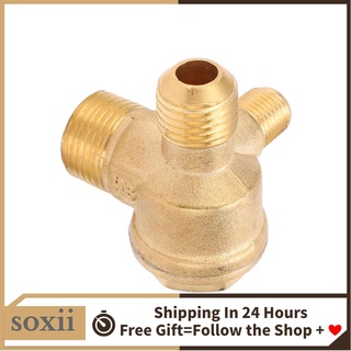 1pc Check Valve 40400 Thread 10/12/20mm  Air Compressor Brass Replacement Parts 