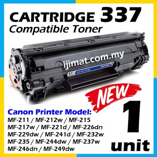 Canon 337 Mf211 Mf212w Mf215 Mf217w Mf221d Mf226dn Mf229dw Mf241d Mf232w Mf235 Mf244dw Mf237w Mf246dn Mf249dw Lbp151dw Shopee Malaysia