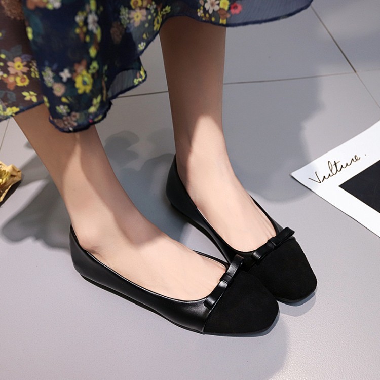 Mother S Women S Shoes Fashion With Bow Flat Bottom Simply Comfort