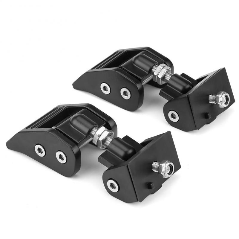 2x Hood Lock Latch Bracket Buckle Hold Down Wrenches For Jeep Wrangler 2007-2017