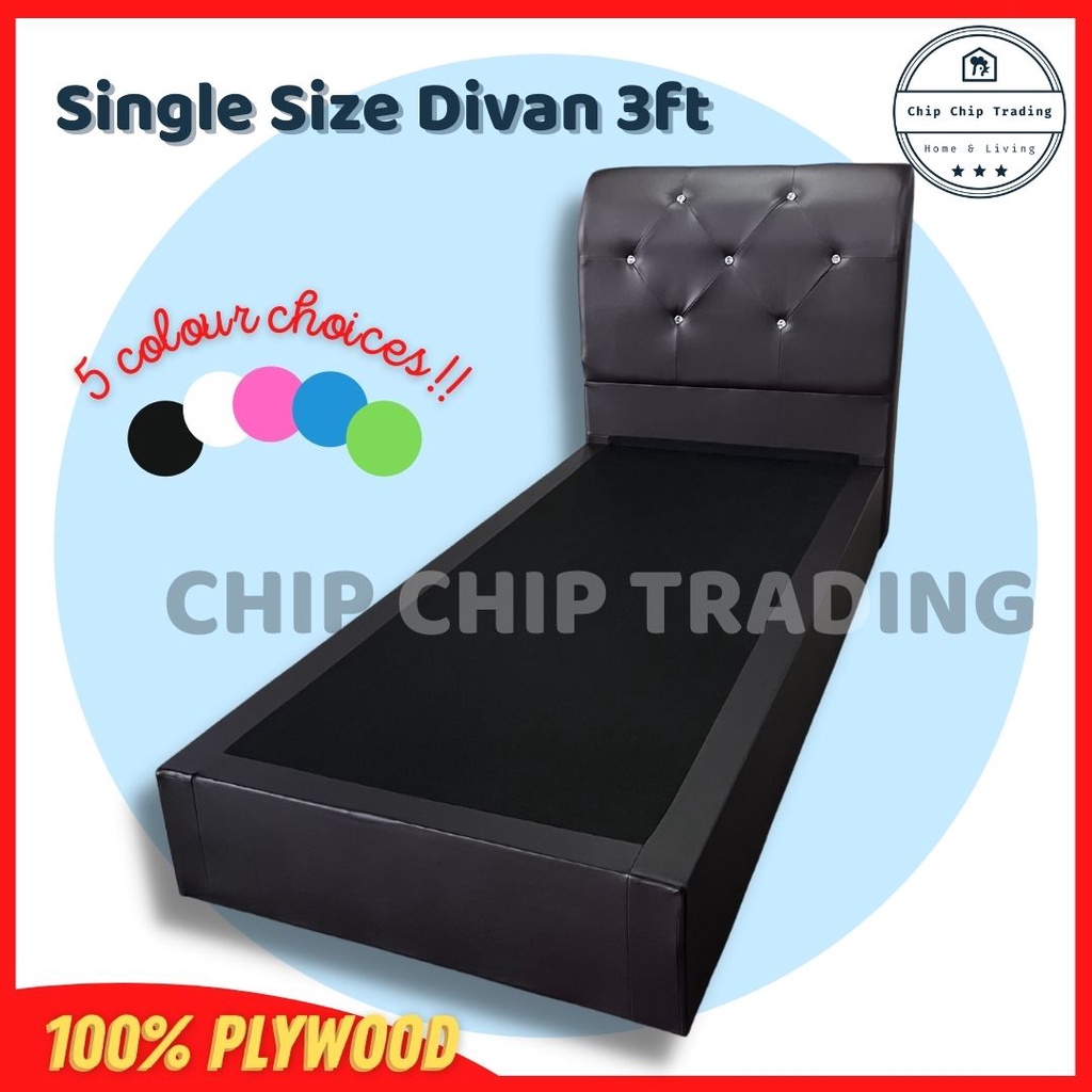 Katil Divan Single Tilam Bed Frame Bed Base Katil Single Bed Murah